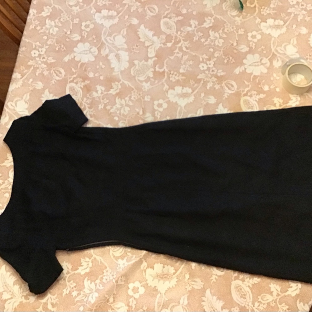 Perfect Basic Black Dress Size 10 - image 1